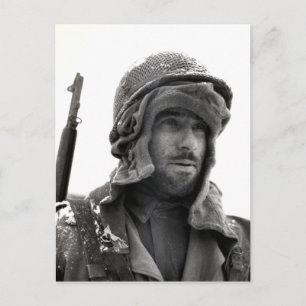 Cartão Postal WII American Infantryman