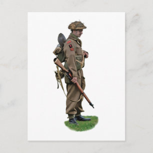 Cartão Postal WII British "Tommy"