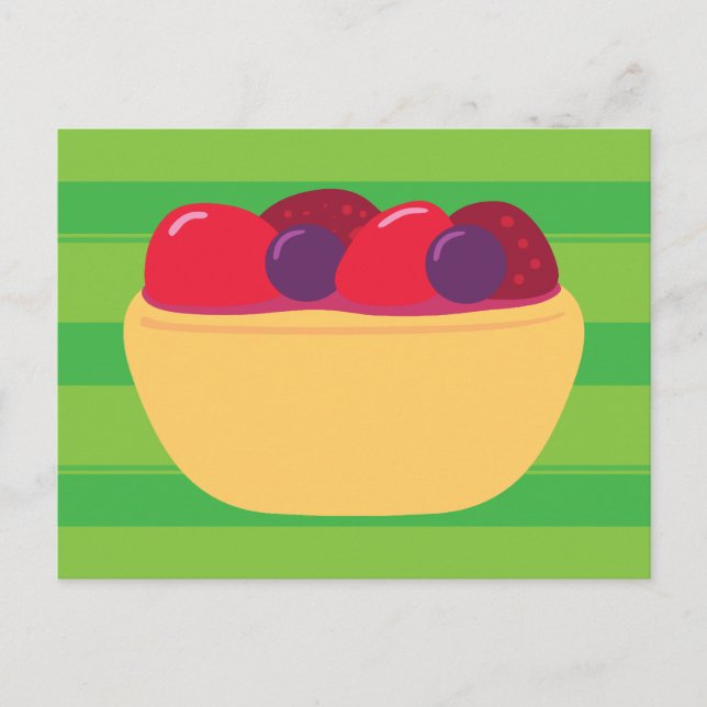 Cartão Postal Wildberry Tart (Frente)