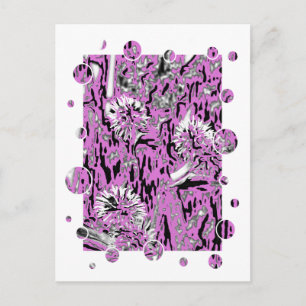 CARTÃO POSTAL WILDFLOWERS