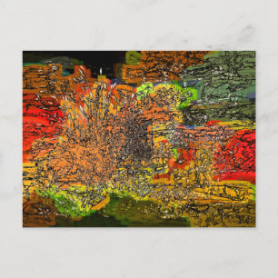 CARTÃO POSTAL WILDFLOWERS