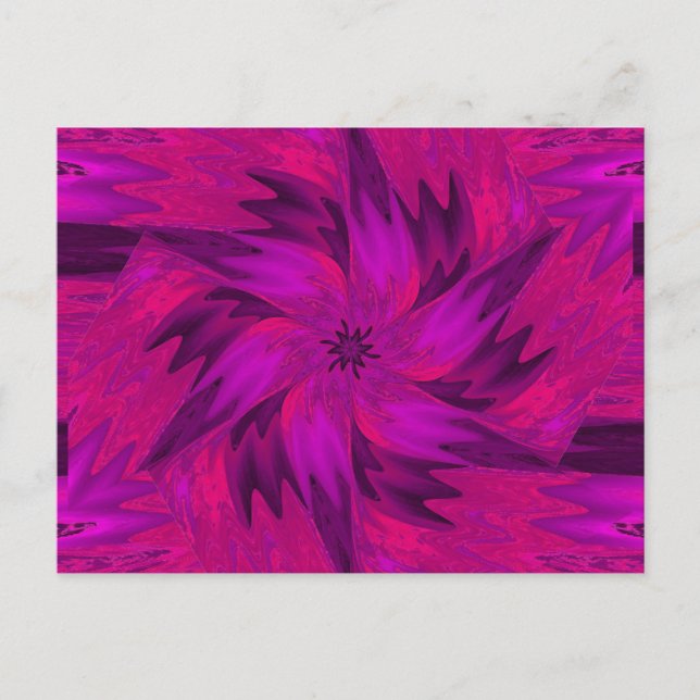 Cartão Postal WILDFLOWERS EM PASTELOS 3 Cartão-postal (Frente)