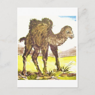 Cartão Postal Wildkamel, Wild Camel * Tierkunst * Animal-ART car