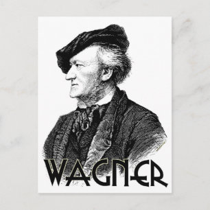 Cartão Postal Wilhelm Richard Wagner