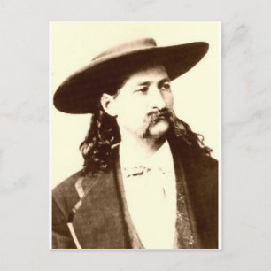 CARTÃO POSTAL WILL BILL HICKOK