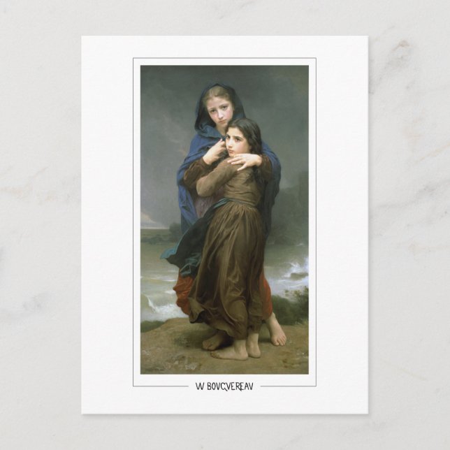 Cartão Postal William-Adolphe Bouguereau #103 - Arte Fina (Frente)