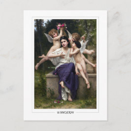 Cartão Postal William-Adolphe Bouguereau #155 - Arte Fina