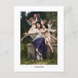 Cartão Postal William-Adolphe Bouguereau #155 - Belas Artes