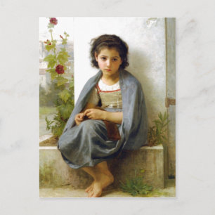 Cartão Postal William-Adolphe Bouguereau (1825-1905) - Littl