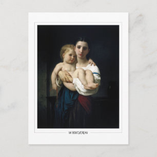 Cartão Postal William-Adolphe Bouguereau #6 - Arte Fina