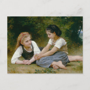 Cartão Postal William-Adolphe Bouguereau - Os Colhedores de Noze