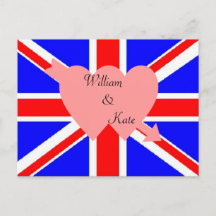 Cartão postal William and Kate Royal Wedding