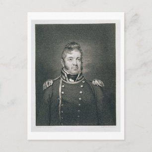 Cartão Postal William Bainbridge (1774-1833) gravado por George