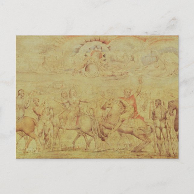 Cartão Postal William Blake | Faerie Queene (Frente)