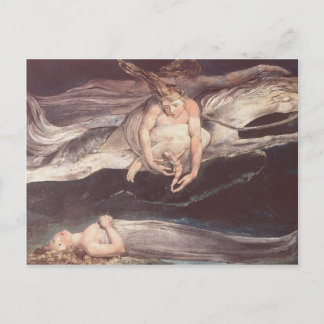 Cartão Postal William Blake-Illustration para a DivinaComédia de