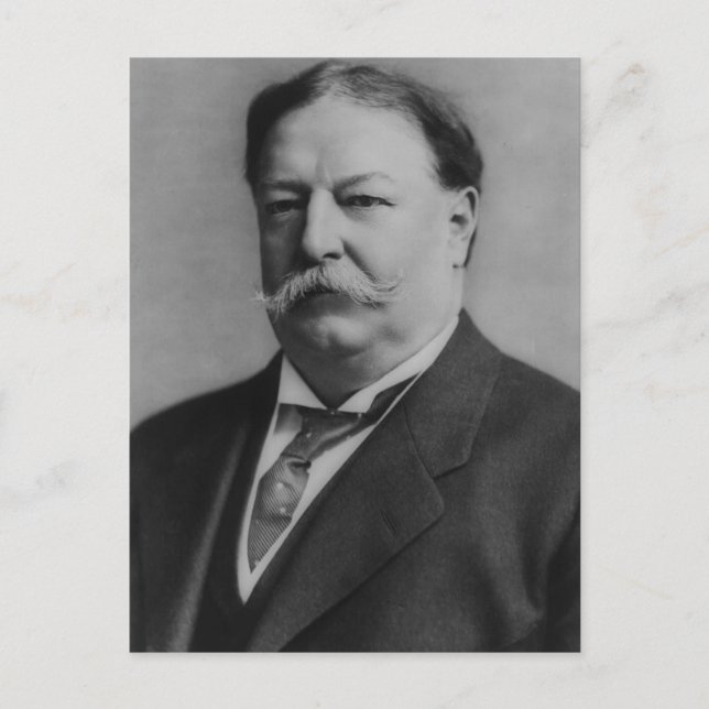 Cartão Postal William Howard Taft (Frente)