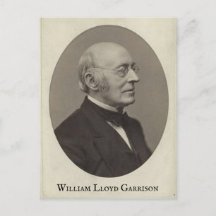 Cartão Postal William Lloyd Garrison