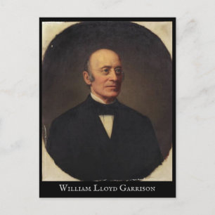 Cartão Postal William Lloyd Garrison