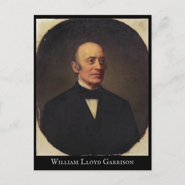 Cartão Postal William Lloyd Garrison (Frente)
