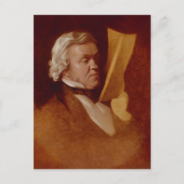 Cartão Postal William Makepeace Thackeray, c.1864 (Frente)