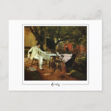 William Merritt Chase #330 - Cartão-postal de arte