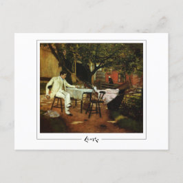 Cartão Postal William Merritt Chase #330 - Cartão-postal de arte