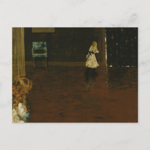 Cartão Postal William Merritt Chase - Esconda-se e procure