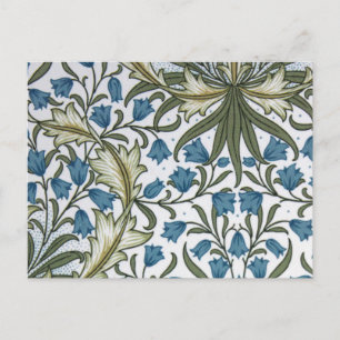 Cartão Postal William Morris bell flor harebell