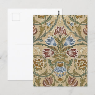 Cartão Postal William Morris Brocade Elegant Garden Classic