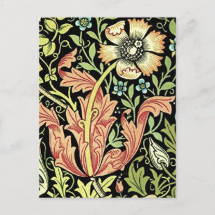 Cartão Postal William Morris Compton Wallpaper Classic