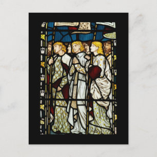 Cartão Postal William Morris design, Todos Os Santos,