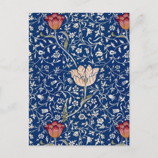 Cartão Postal William Morris Medway Pattern (Frente)