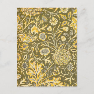 Cartão Postal William Morris O Design De Cherwell Para Velveteen