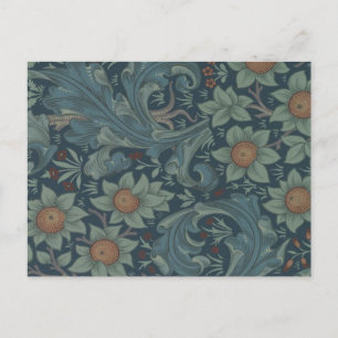 Cartão Postal William Morris Orchard Pattern Art