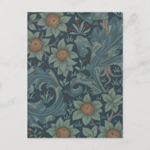 Cartão Postal William Morris Orchard Pattern Art