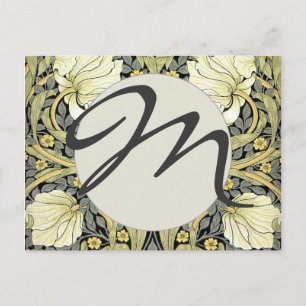 Cartão Postal William Morris Pimpernel Floral Wallpaper