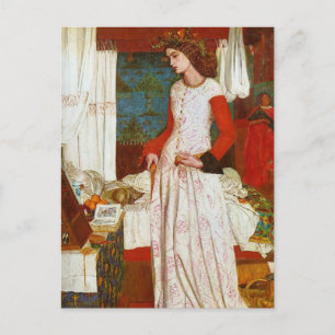 Cartão Postal William Morris - Rainha Guinevere