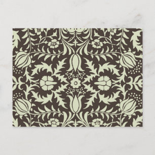 Cartão Postal William Morris, Vintage Floral Pattern