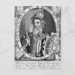 Cartão Postal William o Conquistador, 1618