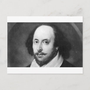 Cartão Postal William Shakespeare