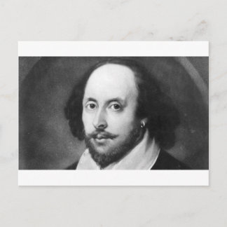 Cartão Postal William Shakespeare