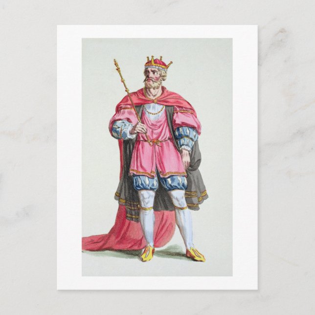 Cartão Postal William the Conqueror (1027-87), de "Receuil des (Frente)