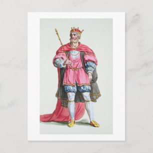 Cartão Postal William the Conqueror (1027-87), de "Receuil des