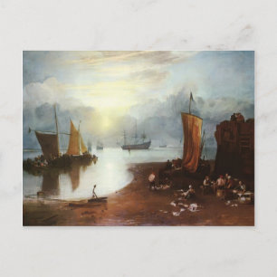 Cartão Postal William Turner - Ascensão solar através do Vagour