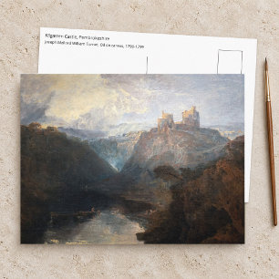 Cartão Postal William Turner - Castelo Kilgarren, Pembrokeshire