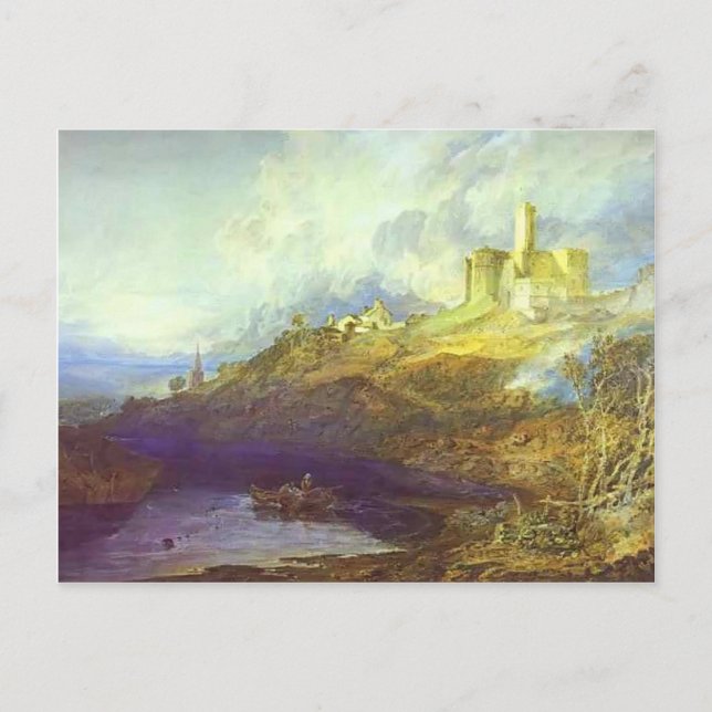 Cartão Postal William Turner- Tempestade se aproximando da SunSe (Frente)
