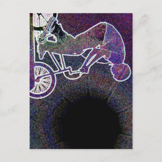 Cartão Postal WillieBMX A Borda Brilhante