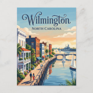Cartão Postal Wilmington, Carolina do Norte