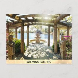 Cartão Postal Wilmington North Carolina Airlie Gardens Pergola