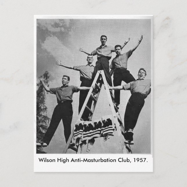 Cartão Postal Wilson High Anti-Masturbation Cl... (Frente)